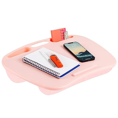 LAPGEAR MyDesk Lap Desk – Rose Quartz, 12-Pack, Fits 15.6” Laptops - color: Rose Quartz, size: Pack of 12