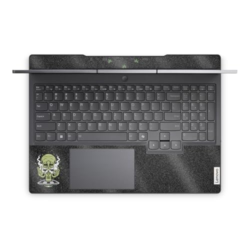 Glossy Glitter Laptop Skin Compatible with Lenovo Legion 5 Gaming Laptop (15IRX9) 2024 - Come in Peace - Premium 3M Vinyl Protective Wrap Decal Cover - Easy to Apply | Crafted in the USA - color: Come In Peace, size: Legion 5 Gaming (15IRX9) 2024 Full Cov