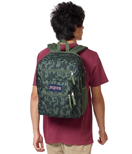 JanSport Laptop Backpack - Computer Bag with 2 Compartments, Ergonomic Shoulder Straps, 15” Laptop Sleeve, Haul Handle - Camo Illusion - color: Camo Illusion