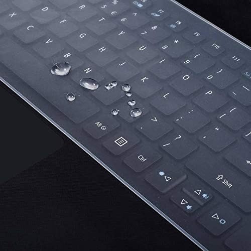 15.6” 16" Universal Silicone Laptop Keyboard Protector | Laptop Keyguard Cover | Keyboard Dust Cover | Waterproof & Dust-Proof Protective Skin