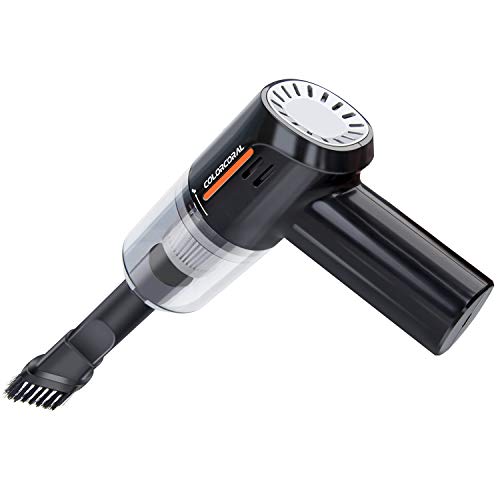 COLORCORAL Vacuum Dust Cleaner Rechargeable Computer Vacuum Keyboard Cleaner for Keyboard Dusting Portable Mini Vacuum Cleaner for Car Interior Detailing Home and Office Dust Cleaning