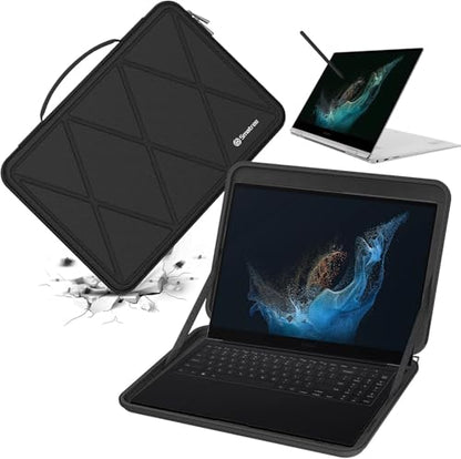 Smatree Hard EVA Protective Sleeve Case Compatible for 13.1 inch Samsung Galaxy Tab S10 FE+, for 12.4 inch Samsung Galaxy Chromebook 2 360 Notebook Bag (X8016) | Compatible for 13.1 inch Samsung Galaxy Tab S10 FE+, for 12.4 inch Samsung Galaxy Chromebook