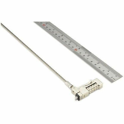 Kensington Slim NanoSaver 2.0 EQ Combination Laptop Lock - Serialized Single-Pack - 5.91 ft Cable - Serialized - 4-Digit - Combination Lock - Nylon, Stainless Steel - for Notebook