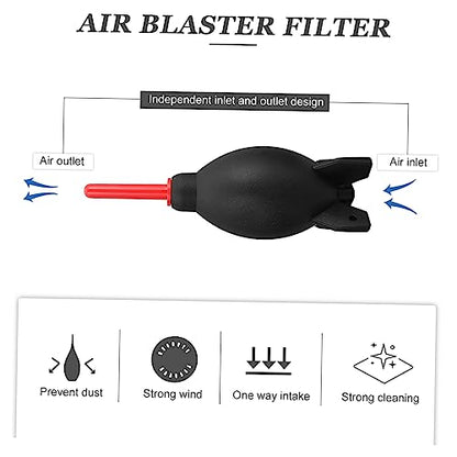 jojofuny 4pcs Portable Camera Lens Air Blower for Dust Cleaning for Laptop Mobile Device and Keyboard Maintenance Ergonomic Design for Easy Handling