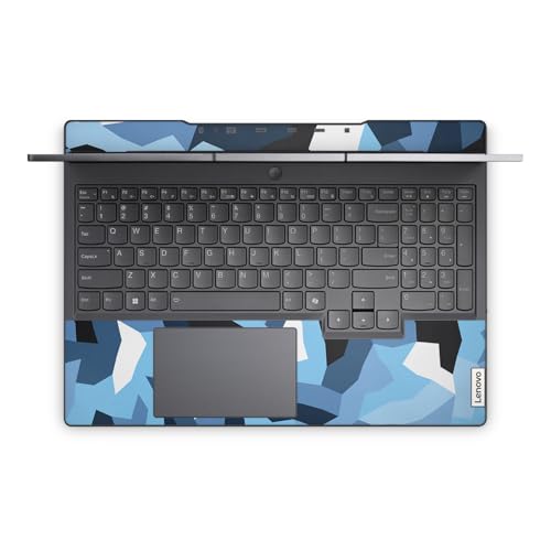 Laptop Skin Compatible with Lenovo Legion 5 Gaming Laptop (15IRX9) 2024 - Sky Camouflage - Premium 3M Vinyl Protective Wrap Decal Cover - Easy to Apply | Crafted in the USA - color: Sky Camouflage, size: Legion 5 Gaming (15IRX9) 2024 Full Cover Skin, styl