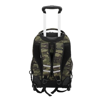 Travelers Club 20" Rolling Backpack with Laptop Compartment, Camo - color: Camo, size: 20 Inch