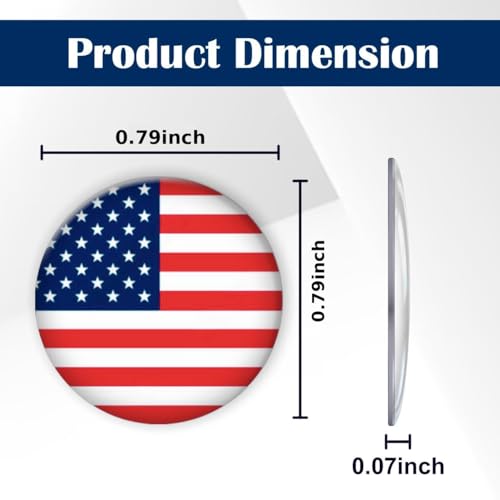 Patriotic 3D Silicone Stickers for Laptop, Phone, and Car – Waterproof USA Decal with American Flag - Durable, Fade-Resistant, Easy to Apply – Support America Sticker