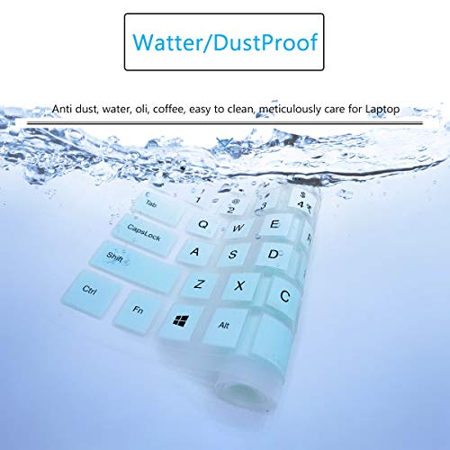 Keyboard Cover fit Dell Inspiron 15 3000 5000 Series/Dell G3 15 17 Series/Dell Inspiron G7 7786 7790 /Dell Inspiron 3583 3593 3558 3580 5570 5558 5559 7559 7567 Accessories Keyboard Cover-MintGreen - color: MintGreen