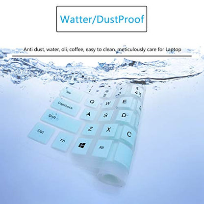 Keyboard Cover fit Dell Inspiron 15 3000 5000 Series/Dell G3 15 17 Series/Dell Inspiron G7 7786 7790 /Dell Inspiron 3583 3593 3558 3580 5570 5558 5559 7559 7567 Accessories Keyboard Cover-MintGreen - color: MintGreen