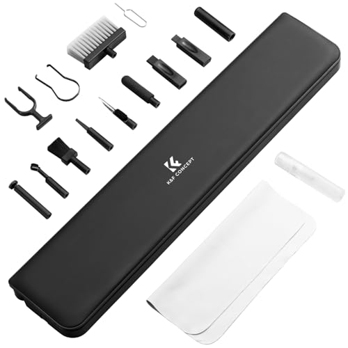 K&F CONCEPT 22 in 1 Electronics Cleaning Kit for Phone, Keyboard, Laptop | Multi-Cleaning Tools, Remove Dirt In Crevices and Holes, Clean Oil and Fingerprints, All-in-One Design, Wide Application