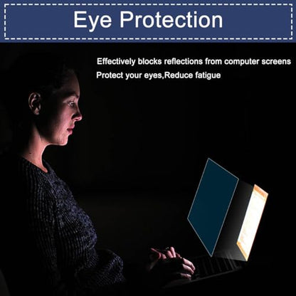 14 Inch Laptop Anti Blue Light Screen Protector for 14’’ with 16:10 Resolution HP/Dell/Samsung/Lenovo/Acer/ASUS Reduce Eye Strain Anti Glare Blue Light Blocking(11 7/8 x 7 3/8 Inch) - size: 14 Inch 16:10