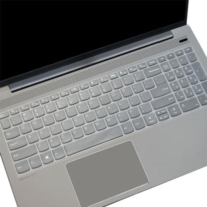 Silicone Keyboard Skin Cover Compatible with Lenovo V15 G5 G4 G3 G2, IdeaPad 1 1i 15.6 15IJL7 15ADA07 15IAU7 15ALC7, IdeaPad 3i 15ITL6 2023, IdeaPad Slim 5 16, IdeaPad Flex 5 5i 16" (Clear) - color: Clear