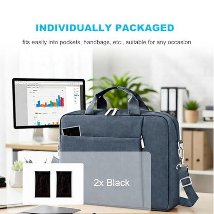 2 Pack Microfiber Liner Cleaning Cloth 13" with Screen Keyboard Imprint Protection, Laptop Keyboard Protector Compatible with MacBook Neo/Pro/AIR 13" and MacBook Pro 14"-Black - color: Black（2 Pack）, size: 11.4" x 7.7"