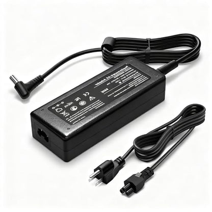 QFA 65W 45W Computer Charger Compatible with HP Laptop Charger Smart Blue Tip Power Adapter