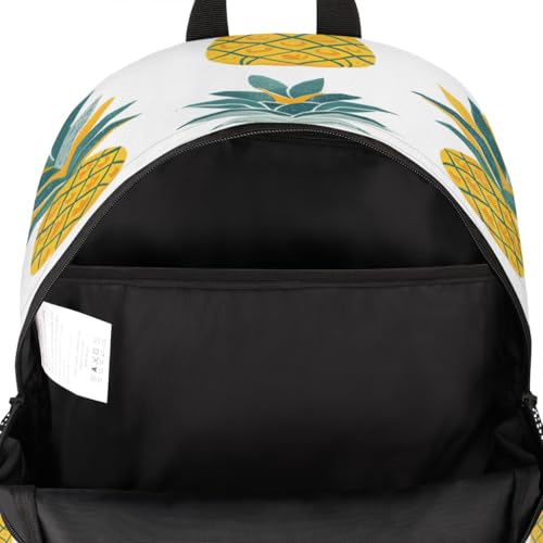 Tropical Pineapple Laptop Backpack for Women Men, 18.3 Inch Travel Work Backpacks, Hawaiian Pineapple Waterproof Computer Casual Daypack Nurse Teacher Bags - color: Multicolor 4
