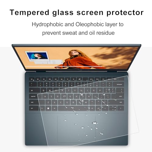 15.6-inch 16:9 Universal Laptop Screen Protector with Tempered Glass | For HP/Dell/Acer/ASUS/Samsung/Lenovo/MSI/Toshiba/LG/Razer Blade, Bubble Free,Anti Scratch Anti-Fingerprint - size: 15.6 Inch (16:9 Aspect Ratio Screen)