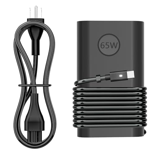 SZGUDULO 65W USB C Laptop Charger Compatible with Dell Latitude 5420 5520 5320 7420 5430 7390 7320 Type C Fast Charging Power Cord - color: black-9