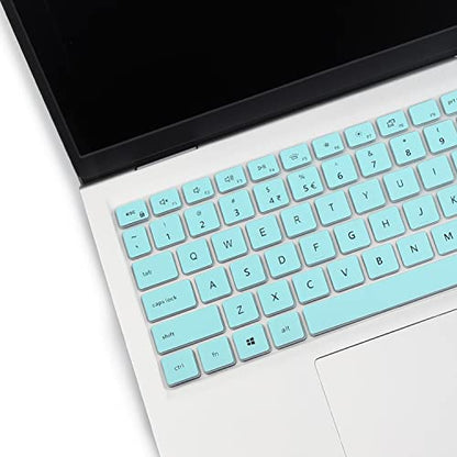 Keyboard Cover for 15.6" Dell Inspiron 15 3510 3511 3515 3525 3530 3535 5510 5515 5518 7510, 2025 Dell 15 Laptop DC15250 DC15255 15.6, Vostro 3510 3520 3530 5510 5515 15.6, Latitude 3520/Inspiron 7610 - color: Hotblue