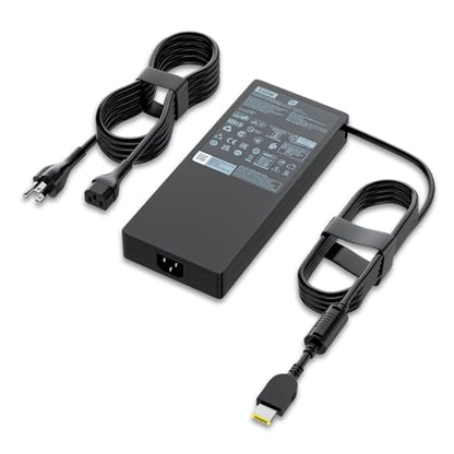 330w AC Adapter Power Supply Compatible with Lenovo Legion Pro 9 7 7i 5 5i 16IRX9H 16IRX8H 16ARX8H 16IRX8 RTX 4070 4080 4090 ThinkPad P15 P16 P17 Gaming ADL330SDC3A Square Tip Laptop Charger