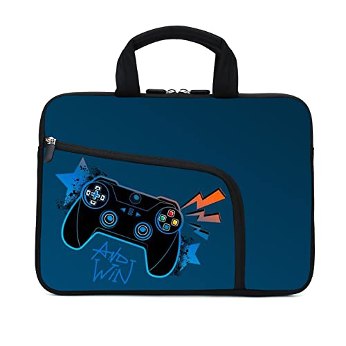 Laptop Sleeves 14-15.6 Chromebook Case Ultrabook Case Notebook Sleeve Handle Sleeve for Men Women, Two Pockets (XM-3-16) - color: XM-3-16