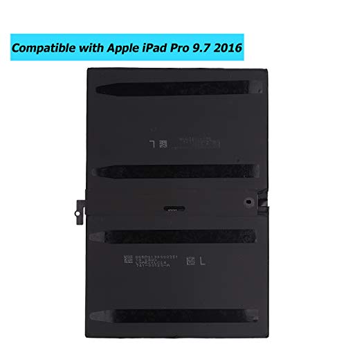 [2023 New] A1664 Replacement Battery Compatible with ipad Pro 9.7 2016 Edition Internal New A1673 A1674 A1675 7306mAh