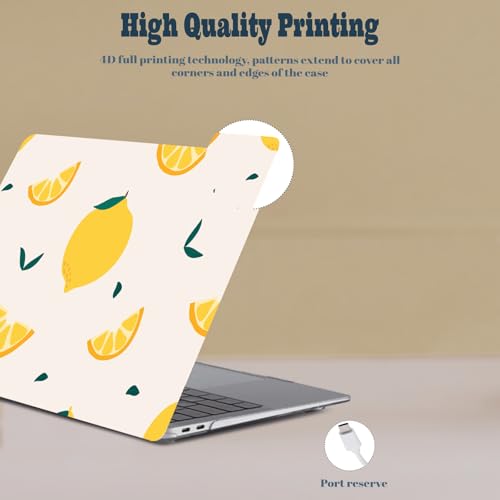 Laptop Shell for MacBook Air 11 inch Case 2015 2014 2013 2012 2011 2010 Release Model A1465 A1370,Air 11.6" Snap on Protective Laptop Hard Case & Keyboard Cover,Lemon - color: Lemon, size: Air 11" 2010-2015(A1370/A1465)