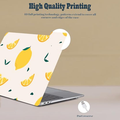 Laptop Shell for MacBook Air 11 inch Case 2015 2014 2013 2012 2011 2010 Release Model A1465 A1370,Air 11.6" Snap on Protective Laptop Hard Case & Keyboard Cover,Lemon - color: Lemon, size: Air 11" 2010-2015(A1370/A1465)