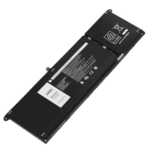 54Wh V6W33 Battery for Dell Latitude 3320 3330 3420 3520 Vostro 3510 3511 3515 3525 5410 5620 5625 Inspiron 15 3511 3510 3520 3515 5310 5410 5418 5510 5515 5518, PG8YJ MGCM5 0MGCM5 JGCCT N9XX1 0PG8YJ - size: 11.18x1.54x0.83inch V6W33