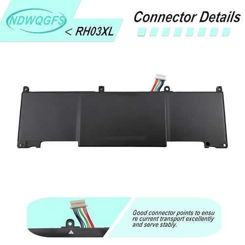 RH03XL M02027-005 Laptop Battery Replacement for HP ProBook 430 440 445 450 455 630 640 650 G8 G9 G10 Series EliteBook 630 640 645 650 655 G9 G10 Series HSTNN-DB0B HSTNN-UB7X HSTNN-OB1T