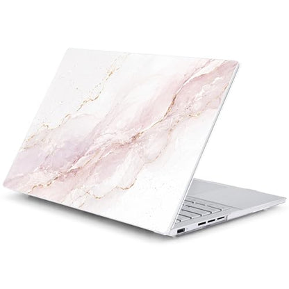 Batianda Artistic Case for ASUS Zenbook 14 OLED 2024 2025,Blush Pink Marble | Model UX3405×× / UM3406××, Slim Plastic Hard Shell, Artistic Designs, Ultra-Thin Lightweight Laptop Case - color: Blush Pink Marble