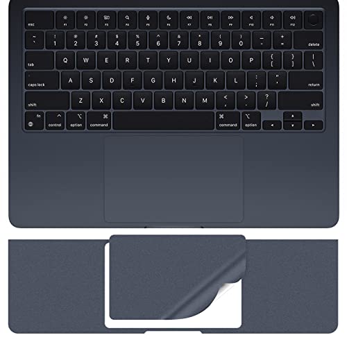 CaseBuy Palm Rest Protector Skin Cover for 2026-2022 MacBook Air 13.6" A3449 A3240 A3113 A2681 M5 M4 M3 M2, Scratches and Wear Protection for MacBook Air M5 M4 M3 M2 13.6 inch -Midnight - color: Midnight, size: MacBook Air 13" (2022+)
