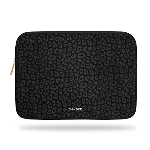 Vandel Slim & Protective Laptop Sleeve for 15-15.6 Inch Laptops. for MacBook Air 15, MacBook Pro 15, Acer Aspire, 15” Chromebooks, Asus Zenbook 15.6, Lenovo IdeaPad/Flex/Yoga - color: c. Black Leopard, size: 15 Inch