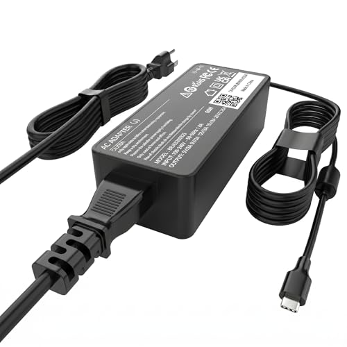 65W USB C Charger Compatible with Lenovo Laptop- Thinkpad T480s T580s T490 E480 E580, Chromebook 100e 300e 500e c340 s330, Yoga C930 C940 C740 S730 730S ADLX65YCC3D ADLX65YDC2A Power Supply Cord - size: 65Large