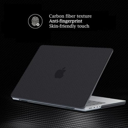 Se7enline Compatible with MacBook Air 13 Inch Case A1932/M1 A2337/A2179 Case Cover 2018/2019/2020/2021/2022/2023/2024 for Mac Air 13-Inch Retina Display Touch ID &Keyboard Cover,Carbon Fiber Black | Carbon Fiber Texture Hard Shell Laptop Case with Keyboar