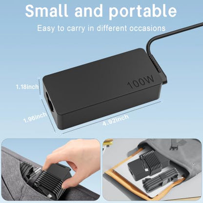 Universal 100W USB C Laptop Charger Type C Charger Fast Charging | For Mac Book Pro/Air 16,15,14,13 Inch, Mac Book Air 13 Inch 2026 2025 2024, Lenovo, Acer, Dell ASus,Chromebook ThinkPad