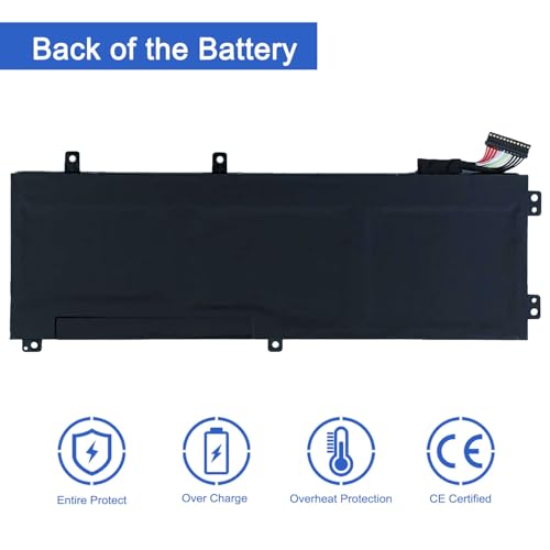 JOTACT H5H20 56Wh 11.4V Laptop Battery Compatible with Dell XPS 15 9590 9570 9560 9550 15-9550 Precision 15 5510 5520 5530 5540 Series RRCGW 62MJV M7R96 5D91C 05D91C 5041C - size: 10.56*4.53*0.15 inch H5H20