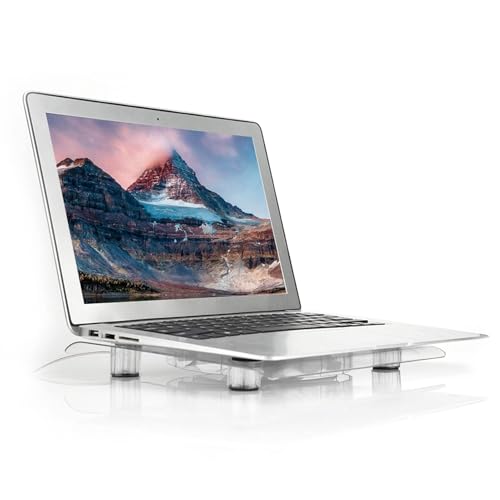 Laptop Cooling Pad, Laptop Cooling Stand Ultra Quiet USB Laptop Cooling Tray Notebook Cooler Cooling Pad Stand Chill Mat with LED RGB Lights