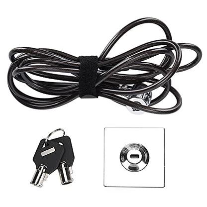 Laptop Lock 360 Degree Rotation Wired AntiTheft Lock Base for OS X // with 2 Keys
