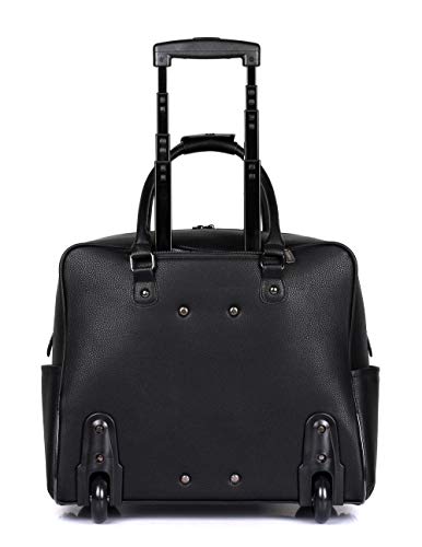 Karla Hanson Men's Professional & Travel Trolley - Black/White