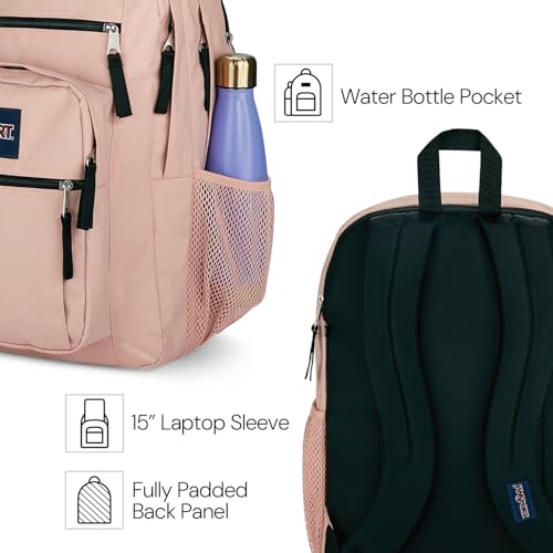 JanSport Laptop Backpack - Computer Bag with 2 Compartments, Ergonomic Shoulder Straps, 15” Laptop Sleeve, Haul Handle - Cyberspace Galaxy - color: Cyberspace Galaxy