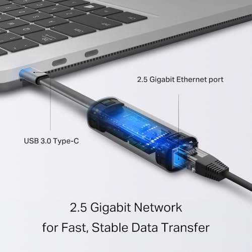 TP-Link UE302C USB Type-C to 2.5 Gigabit Ethernet Adapter