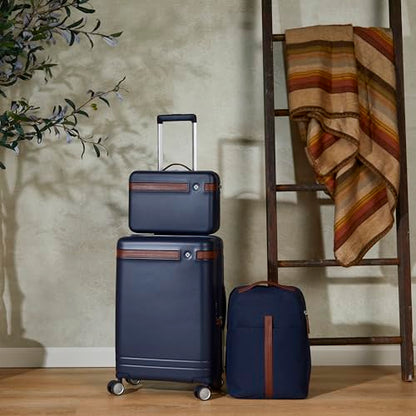 Samsonite Virtuosa Carry-On Travel Backpack with Padded Laptop Sleeve, Navy - color: Navy