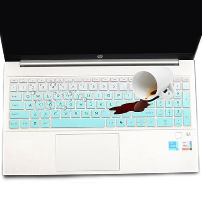 Keyboard Cover for HP 250 255 G10 15.6", HP Laptop 15.6" 15-fc 15-fd Series 15t-fd100 15z-fc000 15-fc0025dx 15-fc0245dx 15-fc0093dx 15-fd0023dx 15-fd0005dx 15-fd0883nr 15-fd0083wm 15-fd0083wm fd0127dx - color: OmbreMint