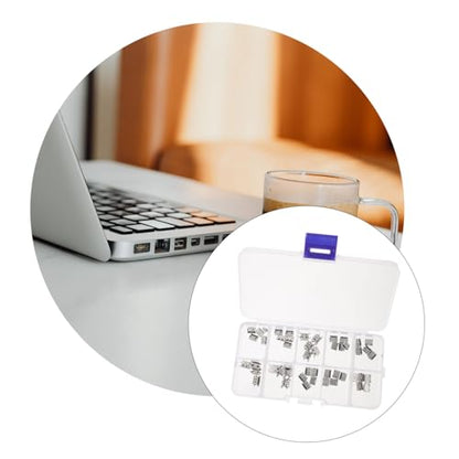 50pcs USB Female Socket Connector Construction Pin USB Solder Type for Mobile Devices and Projects