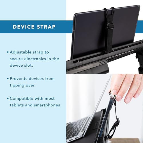 LAPGEAR Easy Tilt Bed Desk - Black, Fits 17.3" Laptops - color: Black