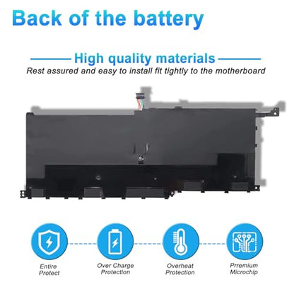 00HW028 01AV458 01AV439 SB10F46466 Battery for Lenovo Thinkpad x1 Yoga gen Carbon 4th Gen 4 2016 ThinkPad X1 Yoga Gen1/Gen2 Series 01AV409 01AV457 SB10F46467 01AV438 - size: 10.00*3.15*0.31inch 00HW028