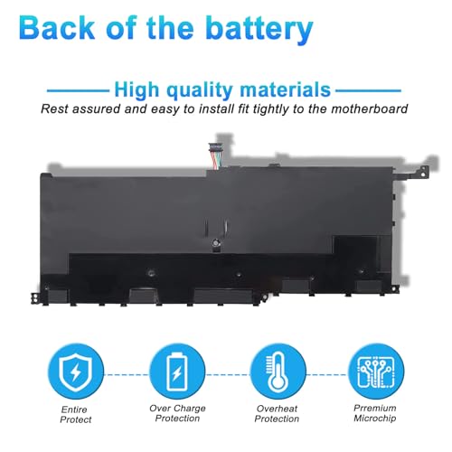 00HW028 01AV458 01AV439 SB10F46466 Battery for Lenovo Thinkpad x1 Yoga gen Carbon 4th Gen 4 2016 ThinkPad X1 Yoga Gen1/Gen2 Series 01AV409 01AV457 SB10F46467 01AV438 - size: 10.00*3.15*0.31inch 00HW028