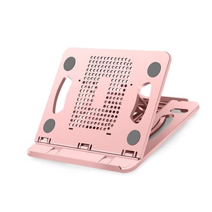 Laptop Stand for Desk Portable and Adjustable Rack with 360 Degree Rotating Base Holds Notebook Home Adjustable Cooling Stand - color: B