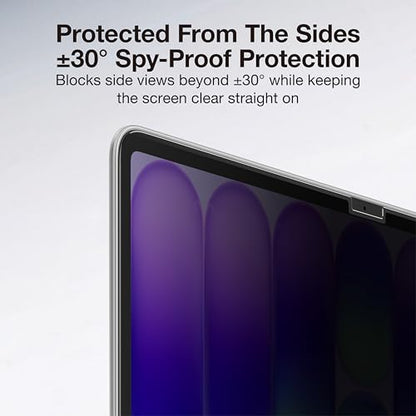 AMAZINGthing for MacBook Neo 13" [RADIX MagPrivacy] Magnetic Screen Protector, ±30° Privacy Viewing, Removable Privacy Film, 9H Hardness, 200μm Thin Profile, Reusable with Folder - size: Macbook Neo 13 inch