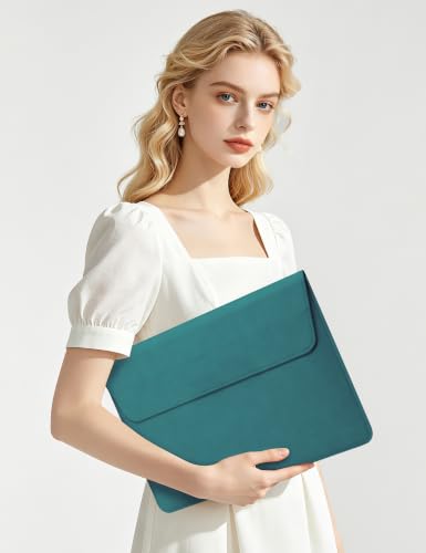 HYZUO 13 Inch Laptop Case Sleeve Bag with Adjustable Stand, Dark Green | for MacBook Air 13 M5 A3449 M4 M3 M2 M1 2026-2018, 13" MacBook Neo 2026, MacBook Pro 13 M2 M1 2026-2016, Surface Pro, XPS 13 - color: Dark Green, size: 13 Inch
